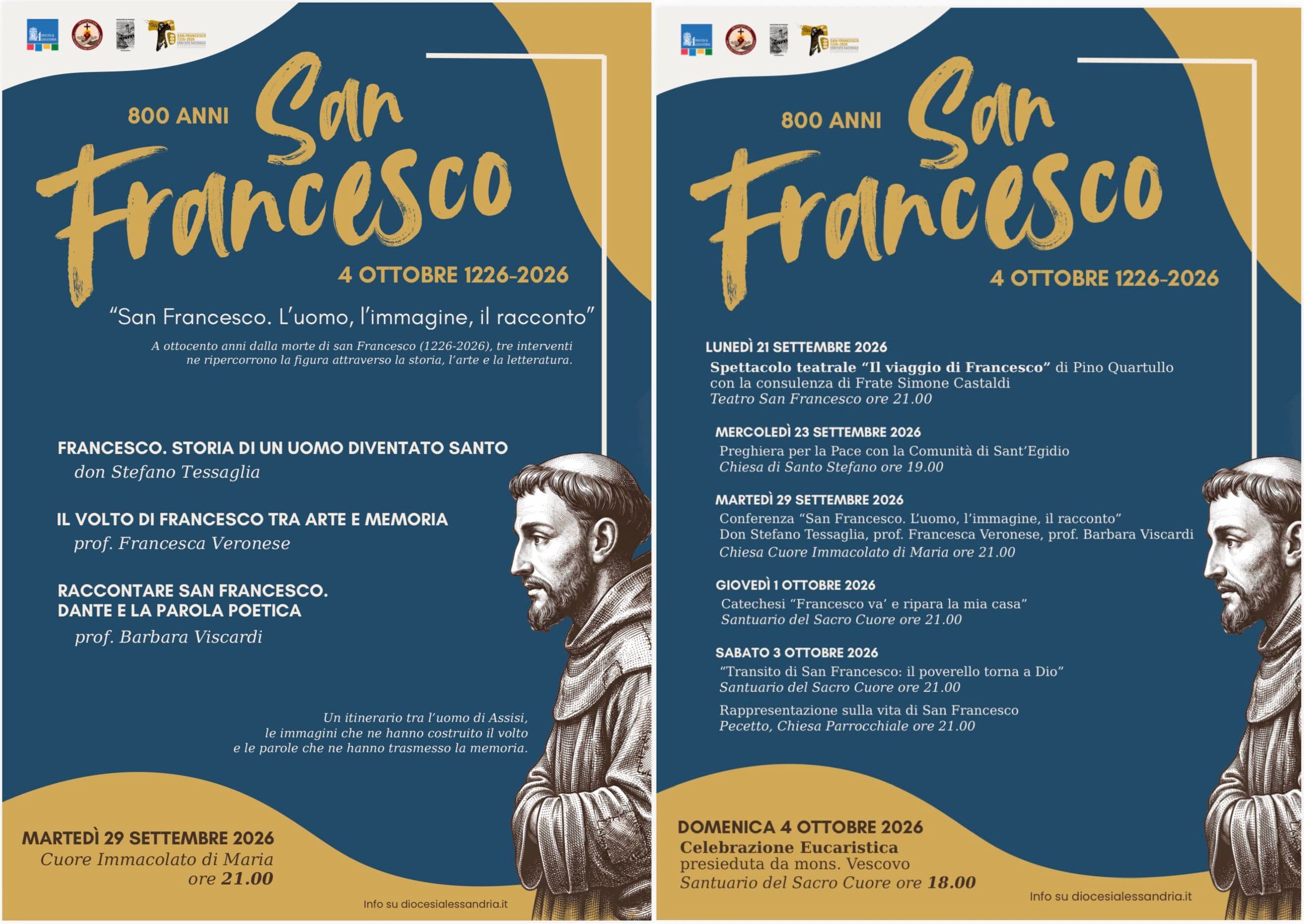 Per parlare di Francesco, pregare e celebrare